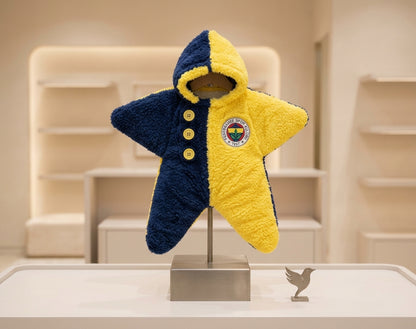 Minik Taraftarlar İçin Yıldız Peluş Bebek Tulumu
